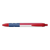 Texas Staatsvlag Blauwe Inkt Pen (Achterkant)