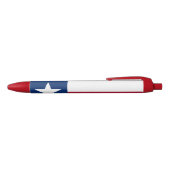 Texas Staatsvlag Blauwe Inkt Pen (Bovenkant)