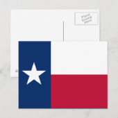 Texas Staatsvlag Briefkaart (Voorkant / Achterkant)