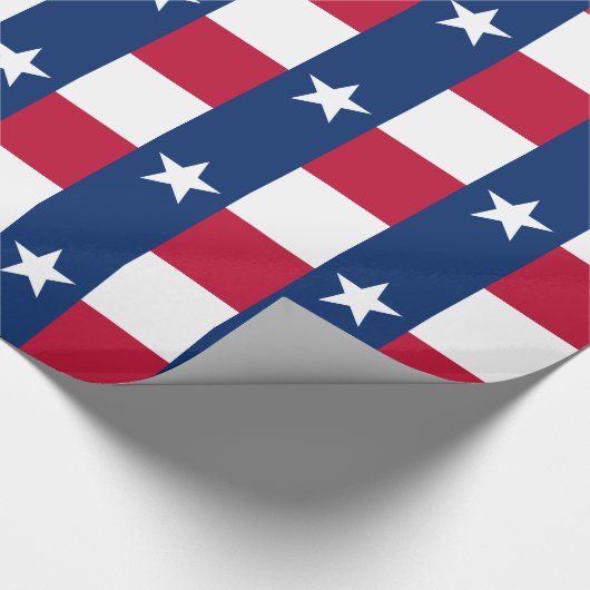 Texas Staatsvlag Cadeaupapier (Hoek)