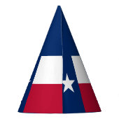 Texas Staatsvlag Feesthoedjes (Achterkant)