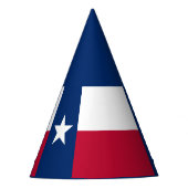 Texas Staatsvlag Feesthoedjes (Voorkant)