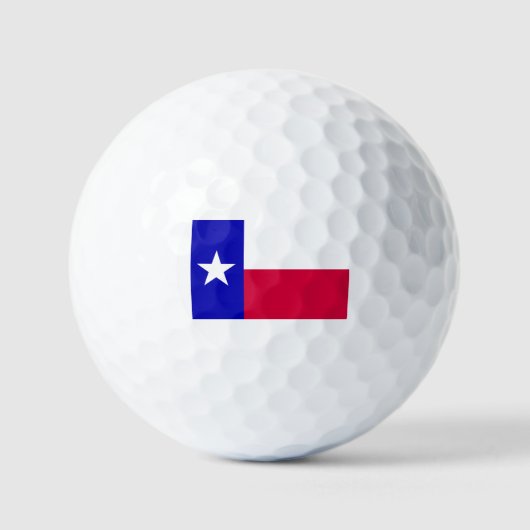 Texas Staatsvlag Golfballen (Voorkant)