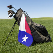 Texas Staatsvlag  Golfhanddoek (Groen)