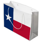 Texas Staatsvlag Groot Cadeauzakje (Achterkant Gekanteld)