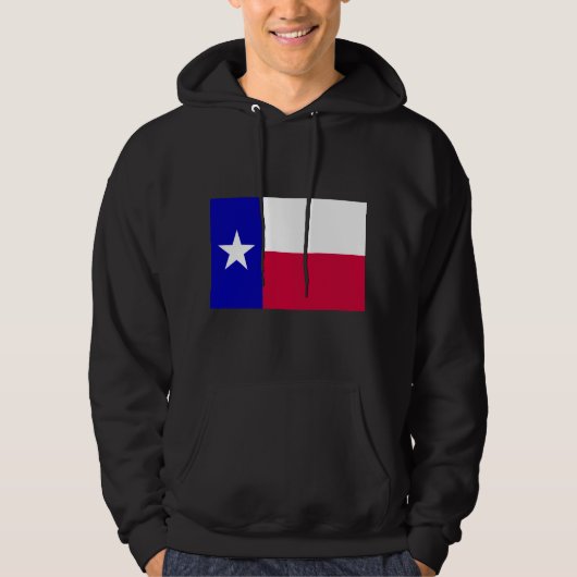 Texas Staatsvlag Hoodie (Voorkant)