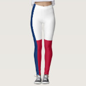 Texas Staatsvlag Leggings (Voorkant)