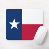 Texas Staatsvlag Muismat (Met muis)