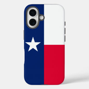 Texas Staatsvlag Ontwerp Decoratie iPhone 16 Hoesje