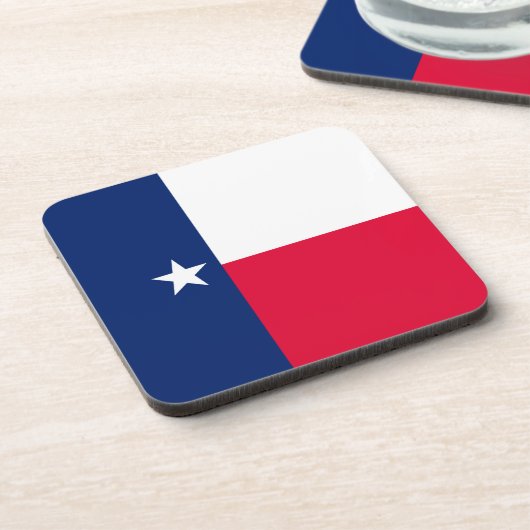 Texas Staatsvlag Ontwerp Decoratie Onderzetter (Linkerzijde)