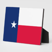 Texas Staatsvlag Ontwerp Fotoplaat (Zijkant)