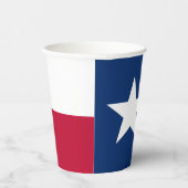 Texas Staatsvlag Papieren Bekers (Rechts)