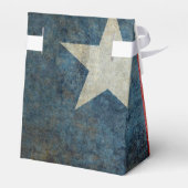 Texas staatsvlag retro stijl geschenkdoos bedankdoosjes (Achterkant)