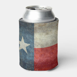 Texas staatsvlag retro stijl Koelbox Blikjeskoeler