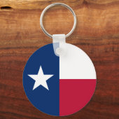 Texas Staatsvlag Sleutelhanger (Achterkant)