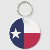 Texas Staatsvlag Sleutelhanger (Voorkant)