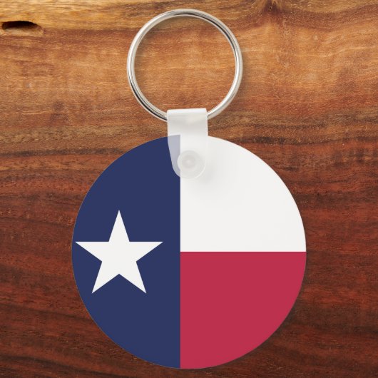 Texas Staatsvlag Sleutelhanger (Voorkant)