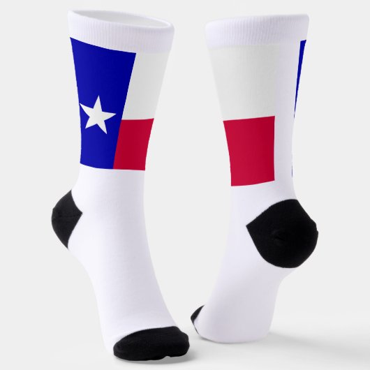 Texas Staatsvlag Sokken (Gebogen)