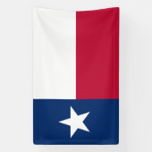 Texas Staatsvlag Spandoek (Verticaal)