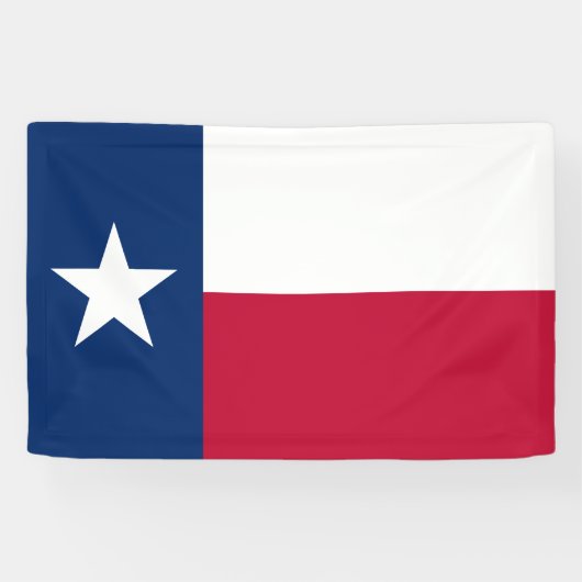 Texas Staatsvlag Spandoek (Horizontaal)