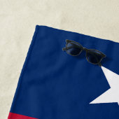 Texas Staatsvlag Strandlaken (In situ)