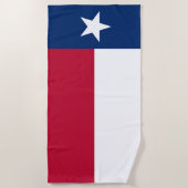 Texas Staatsvlag Strandlaken (Voorkant)
