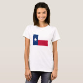 Texas Staatsvlag T-shirt (Voorkant volledig)