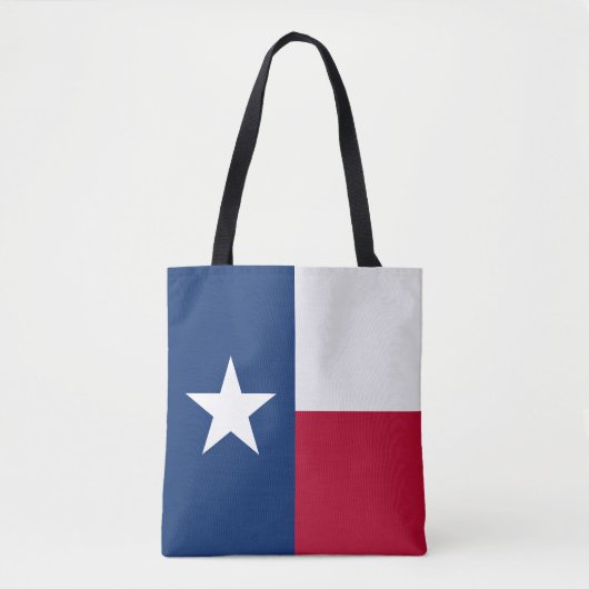 Texas Staatsvlag Tote Bag (Voorkant)