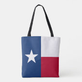 Texas Staatsvlag Tote Bag (Achterkant)