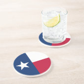 Texas Staatsvlag Zandsteen Onderzetter (Zijkant)