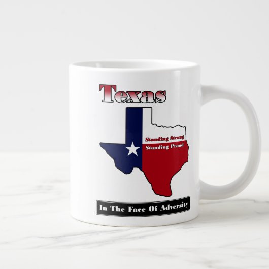 Texas Standing Strong Grote Koffiekop (Rechts)