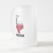 Texas Standing Strong Matglas Bierpul (Voorkant links)