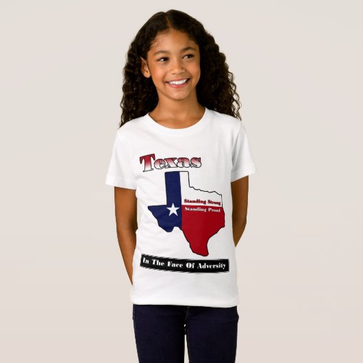 Texas Standing Strong T-shirt (Voorkant volledig)