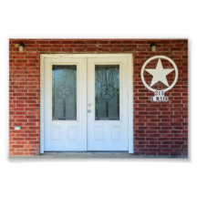 Texas Star Double Doors