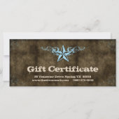 Texas Star Gift Certificate Baby Blue (Voorkant)