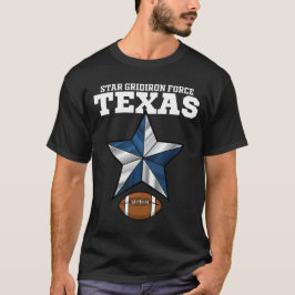 TEXAS STAR GRIDIRON FORCE - DALLAS FOOTBAL T-SHIRT