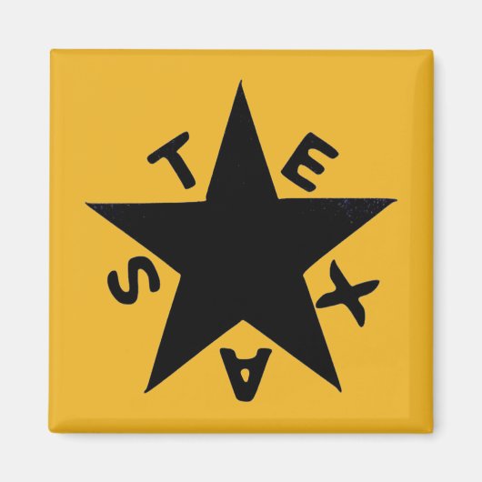 Texas Star Magneet (Voorkant)