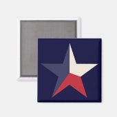 Texas Star Magnet (Voorkant / Achterkant)