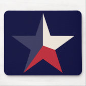 Texas Star Mousepad Muismat (Voorkant)