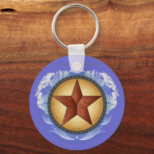 Texas Star Sleutelhanger (Voorkant)