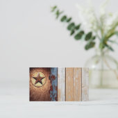 Texas Star SouthWestern Visitekaartjes (Staand voorkant)