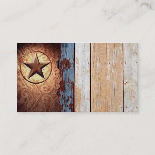 Texas Star SouthWestern Visitekaartjes (Voorkant)
