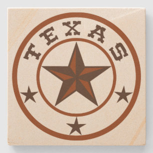 Texas Star Stenen Onderzetter