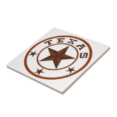 Texas Star Tegeltje (Zijkant)