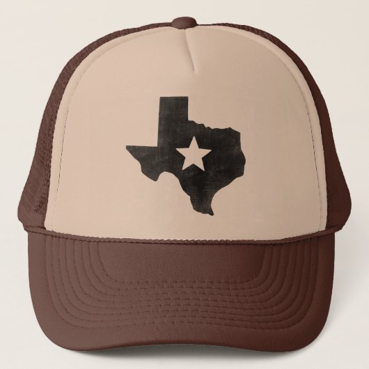 Texas Star Trucker Hat Trucker Pet (Voorkant)