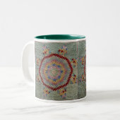 Texas Star Tweekleurige Koffiemok (Voorkant links)