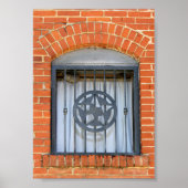 Texas Star Window 5 x 7 inch Poster (Voorkant)