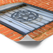 Texas Star Window 5 x 7 inch Poster (Hoek)