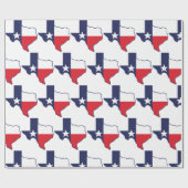 Texas State Birthday Cadeaupapier (Vlak)