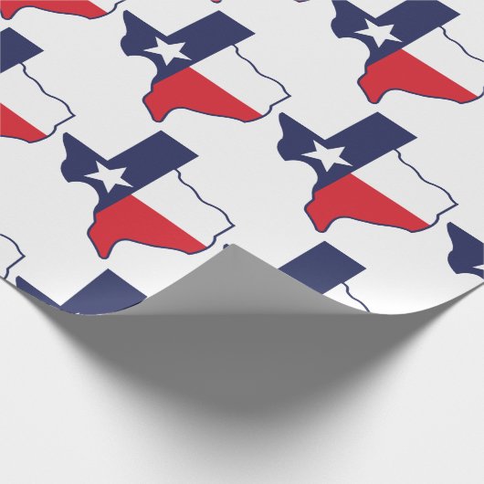 Texas State Birthday Cadeaupapier (Hoek)
